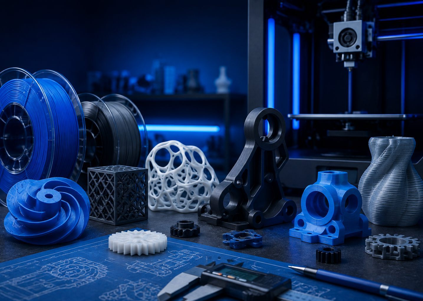 Laboratorio 3DMAKES — progettazione, stampa 3D e produzione di componenti