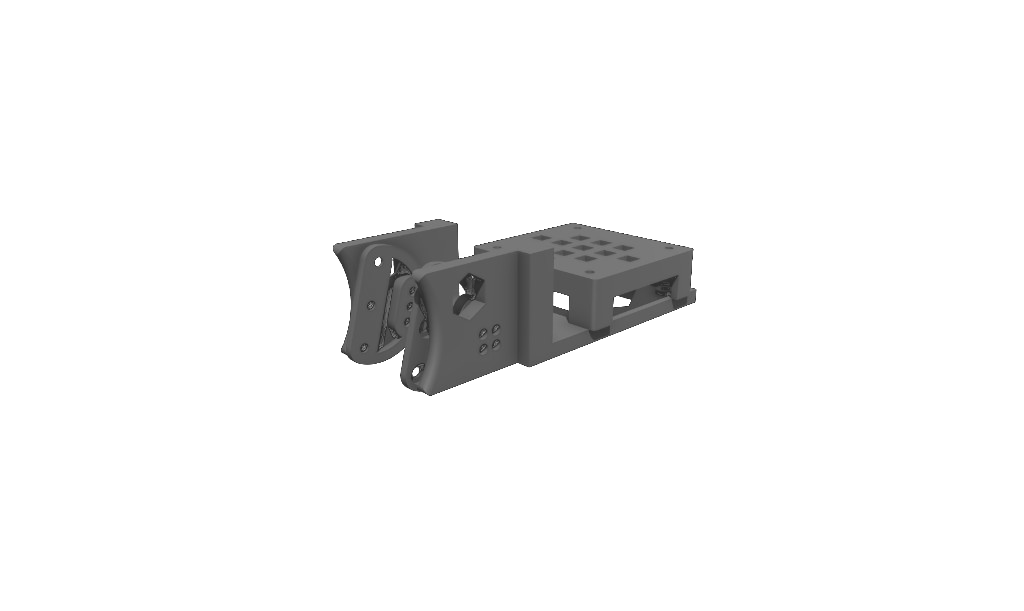 Set supporto VTX (4 pezzi, DJI O4)